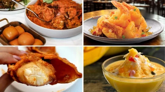 JUMBOシーフードレストラン_チリクラブの夕食付き